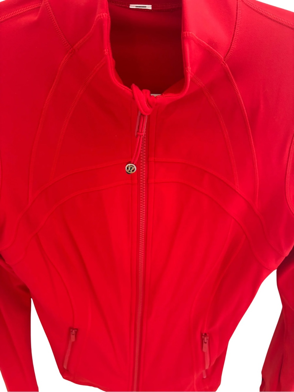 lululemon athletica Red Full-Zip Performance Jacket - Picture 2 of 5